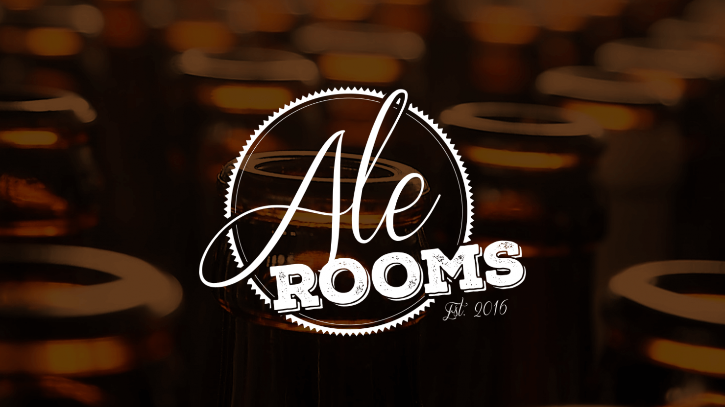 logo design and company branding for ale rooms