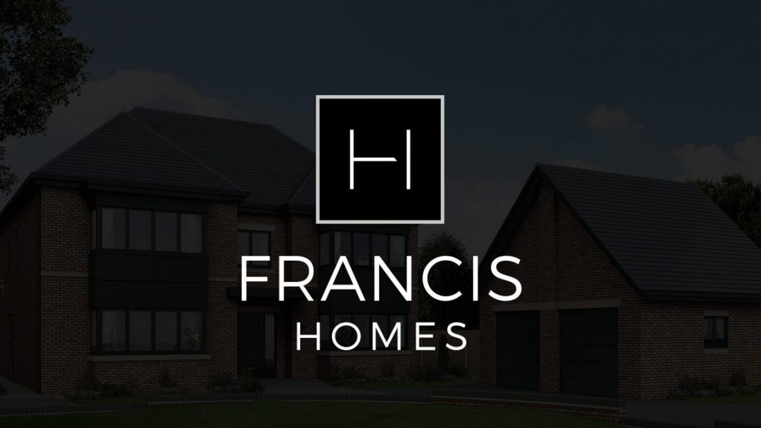 creative logo design for francis homes solihull