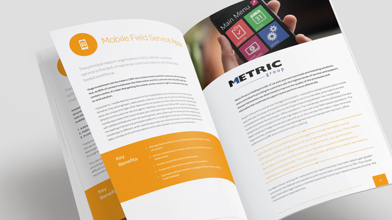 brochure design for mpl systems brand development