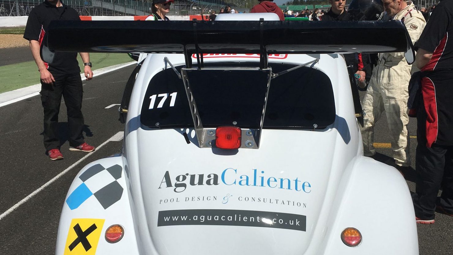 vehicle graphics and design branding vinyls for agua caliente race team