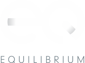 equilibrium logo design by colab digital