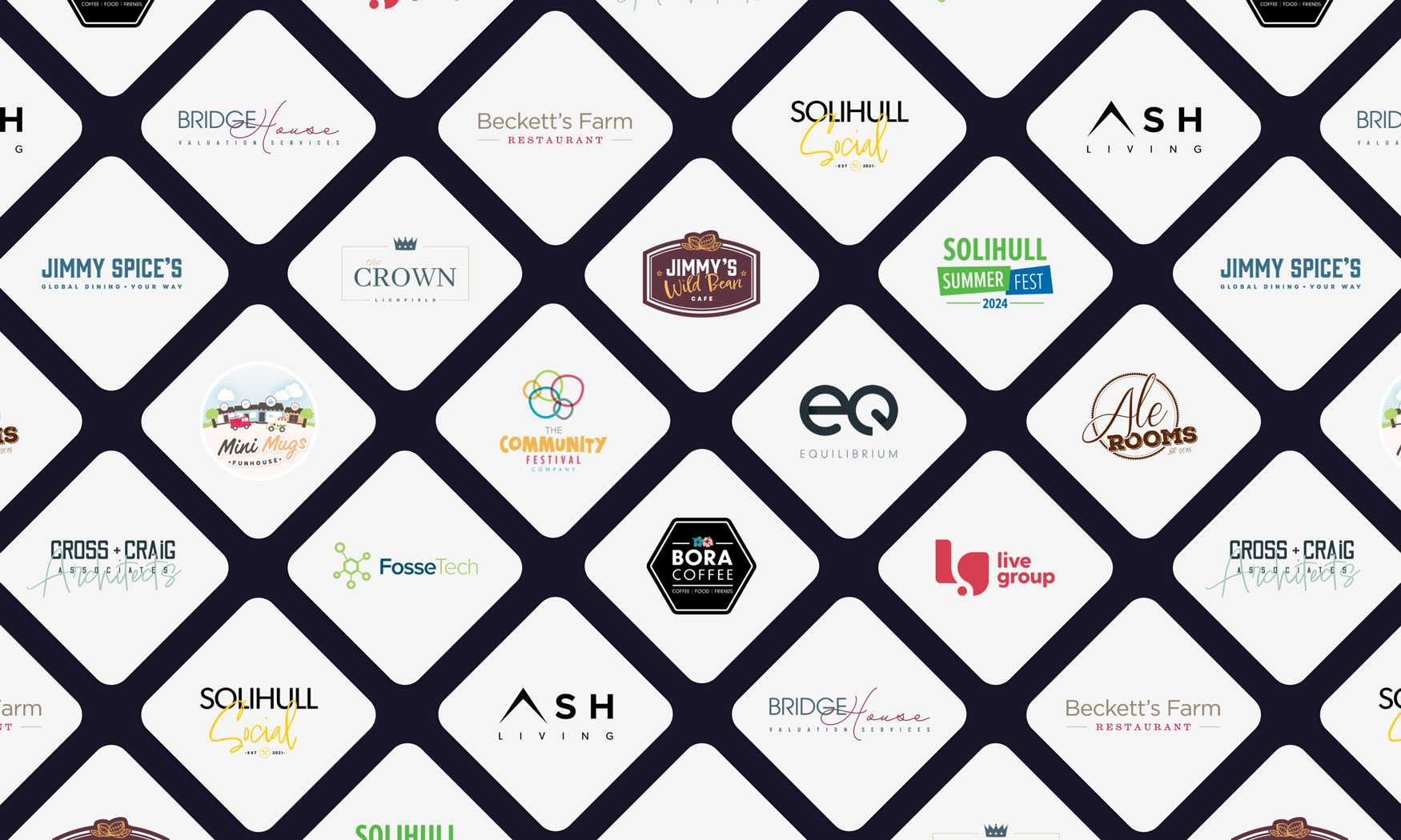 logo design and business branding services in solihull by colab digital