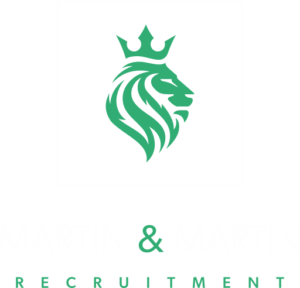 martin and martin recruitment logo design by colab digital