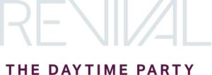 revival daytime party logo design by colab digital