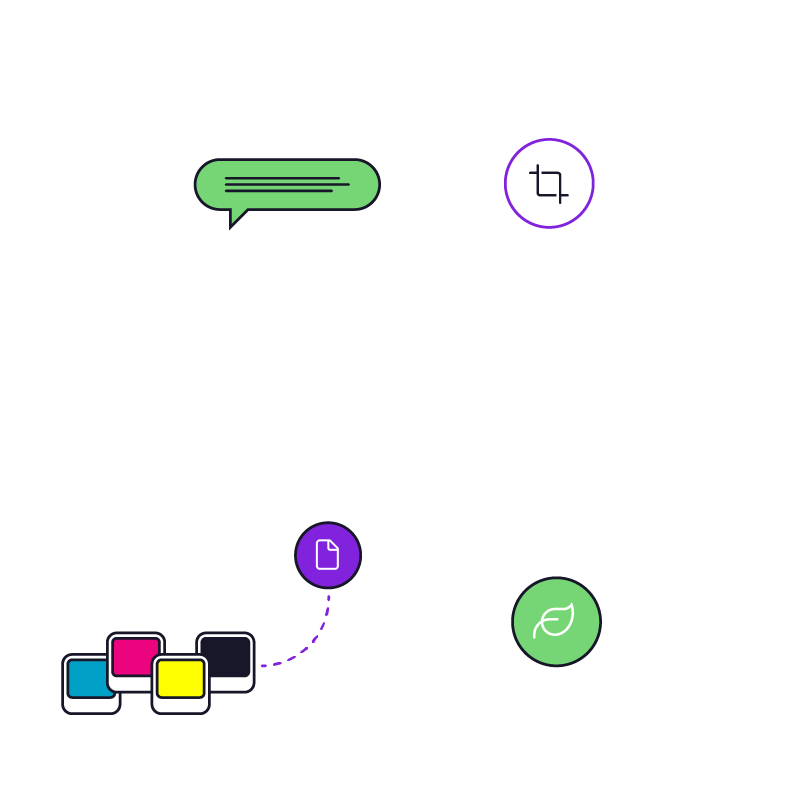 brochure design print by colab digital