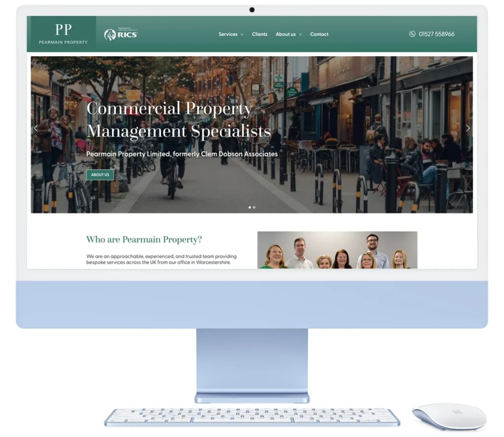 pearmain property website colab digital