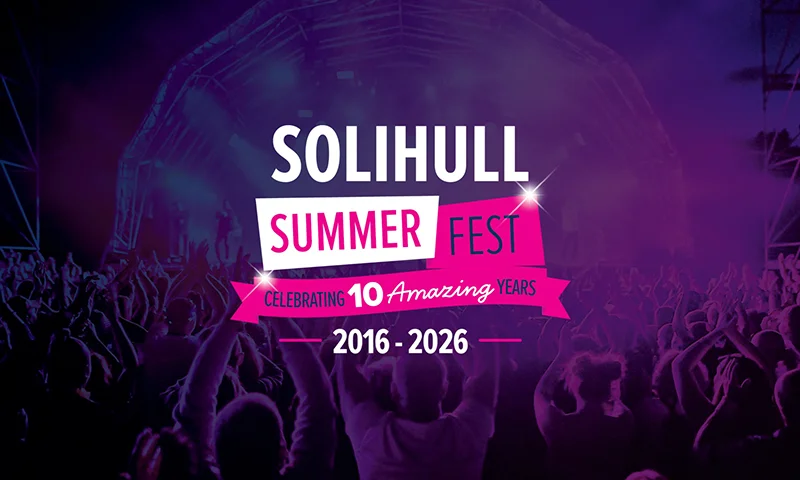 solihull summer fest social media graphics colab digital
