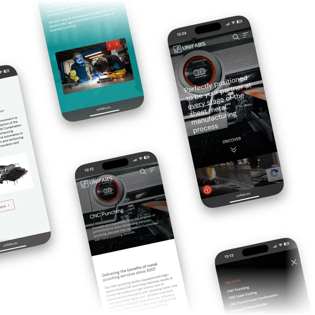 unifabs website project colab digital