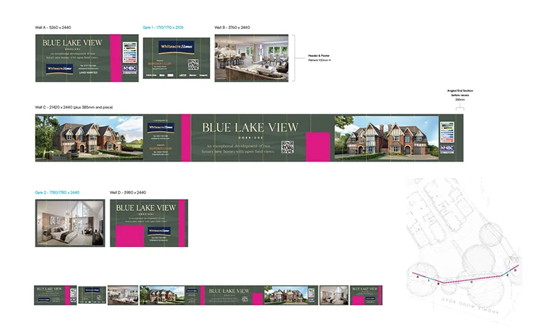 whiteacre homes solihull property developer marketing colab digital