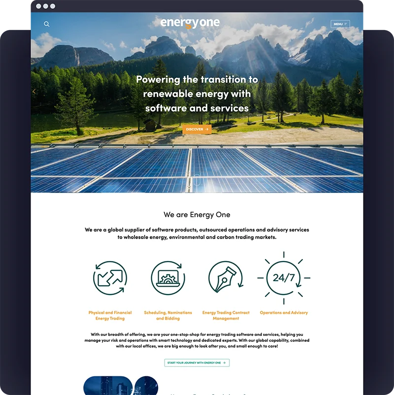 energyone web design solihull by colab digital