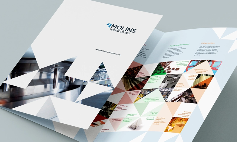 packaging company brochure design print colab digital